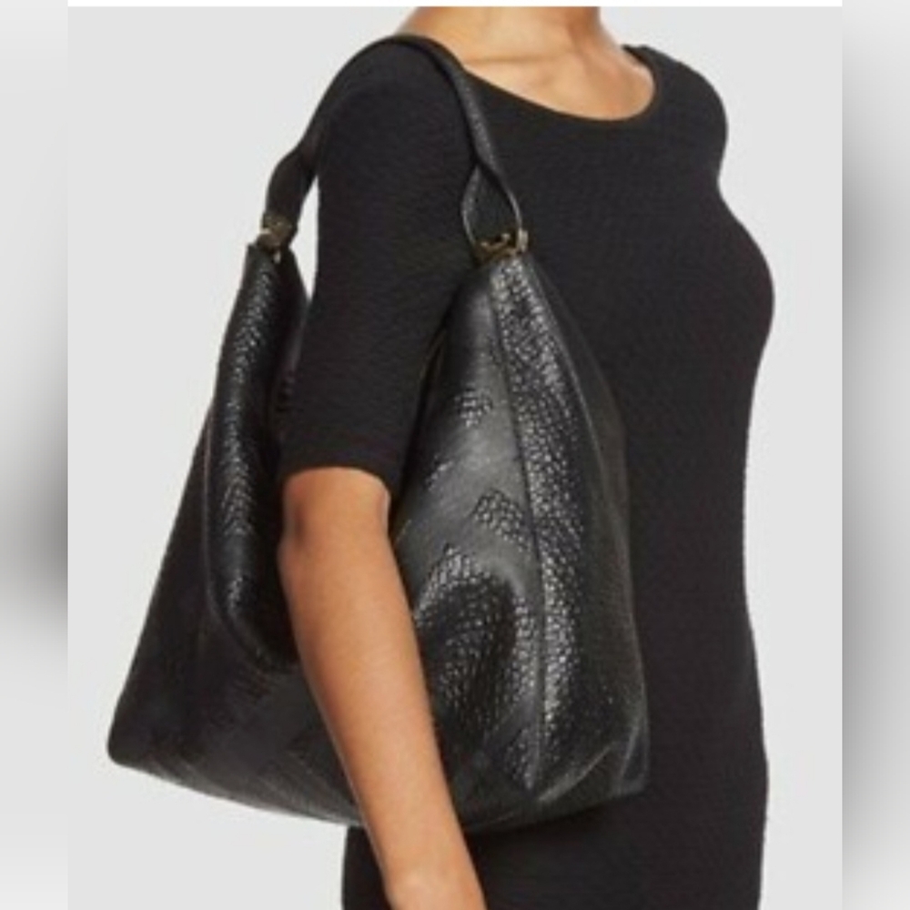 Burberry Black Hobo Bag